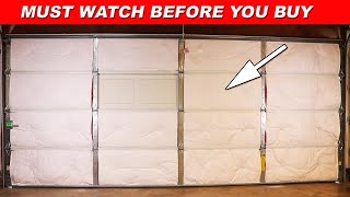 New Owens corning garage door insulation kit weight  Garage Door Installation
