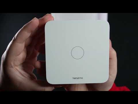 Unboxing rilevatore di monossido di carbonio intelligente netatmo