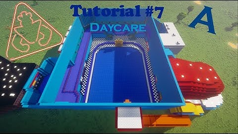 How to build Security Breach in MINECRAFT Part 7A | Daycare part 3/5 | Walls/Floors |