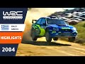 Rally Greece 2004: Rally WRC Highlights / Review / Results