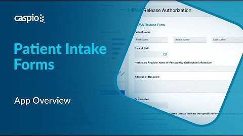Patient Intake Software Overview