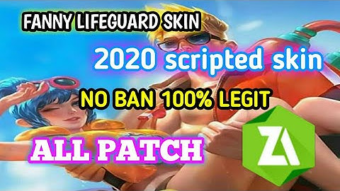 FANNY LIFEGUARD SCRIPTED SKIN! -ALL PATCH