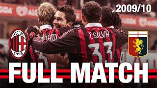 A goal fest to remember | AC Milan v Genoa | Full Match