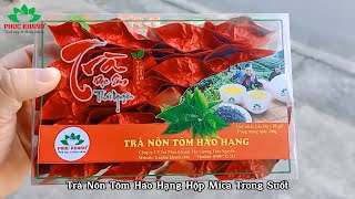 LÀM HÀNG TẾT TRÀ THỎI VÀNG, HỘP MICA TRONG SUỐT CHO NHÀ PHÂN PHỐI