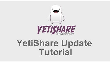 YetiShare Update Tutorial