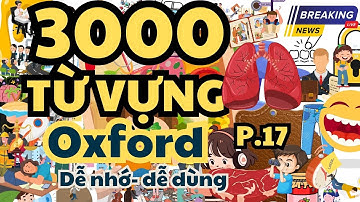 3000 từ vựng tiếng Anh Oxford cho người mới - có ví dụ và dễ nhớ (Phần 17) Có file|Tiếng Anh mất gốc