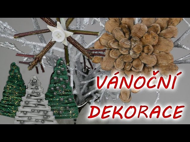 EASY Vánoce // Snadné vánoční dekorace // XMAS 2017 - YouTube