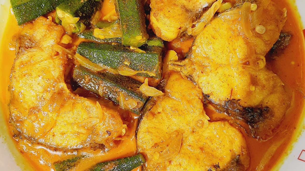 ঢেঁড়স দিয়ে রুই মাছের রেসিপি।ভেন্ডি দিয়ে রুই মাছ রান্না।fish curry