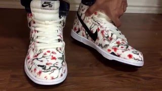 cherry blossom dunks