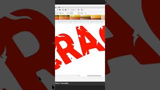 CRACK TEXT EFFECT COREL DRAW | COREL TEXT EFFECT