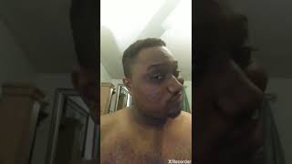 Black male feet