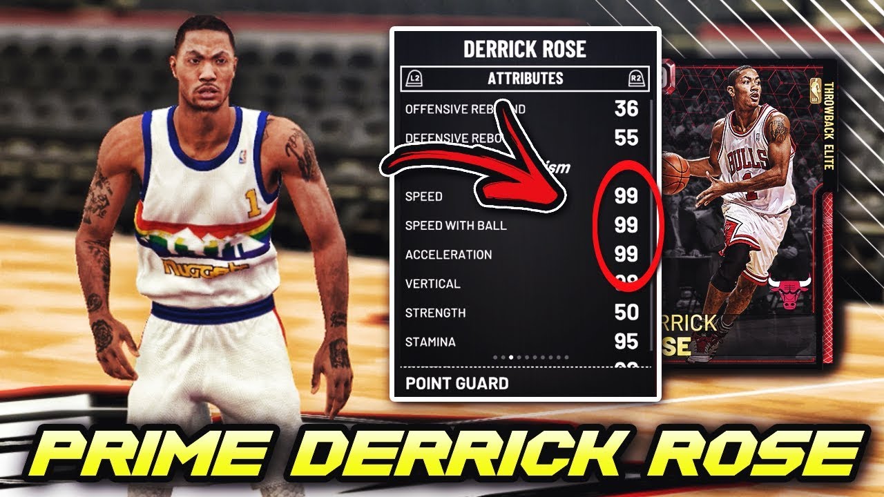 NBA 2K19' Player Ratings Update: Derrick Rose Gets His Due And