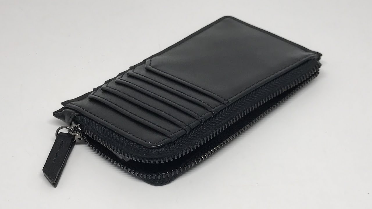Zara Man Zipped Card Holder Wallet 