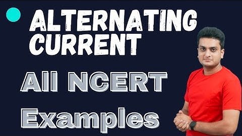 Ncert Examples|Alternating Current #ncert #alternatingcurrent