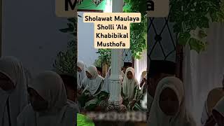 Sholawat Maulaya Sholli 'Ala Khabibikal Musthofa #sholawat #maulayasalli #banjari #trending #santri