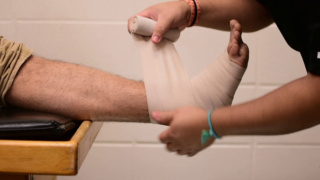 Foot and Ankle Compression Wrap