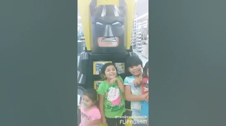 My little girl Liliana messing around in Walmart w...
