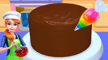 Fun Learn Cake Cooking & Colors Cake Fun Kids Games - My Bakery Empire - Bake, Decorate & Serve Cake