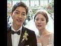 لقطات من حفل زواج سونغ جونغ كي و سونغ هي كيو