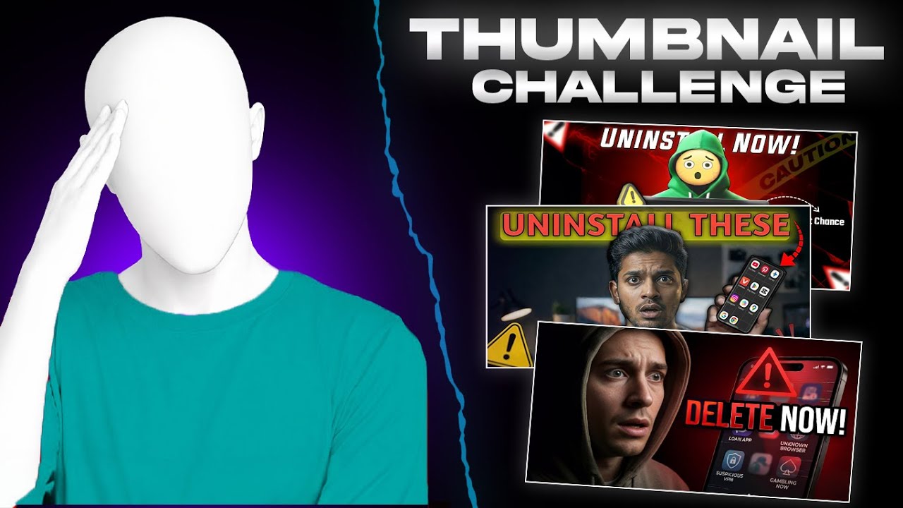 I Gave ONE SAME Title To 7 THUMBNAIL Designers To Make Thumbnail - WHO WON ?