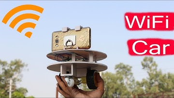 How to Make WiFi Controlled Car at home | NodeMCU Projects