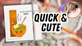 Quick Mother’s Day Card Idea Using Dies | Beginner Friendly