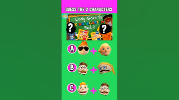 Guess The 2 SML Characters Missing In This Video Thumbnail | Junior, Cody, Marvin #shorts #jeffy