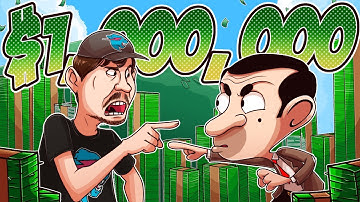 Extreme $1,000,000 Mr. Bean X MrBeast Deathrun!