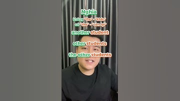 Another, other, the other