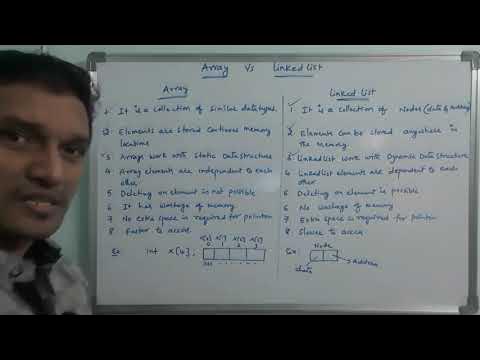 Array vs Linked list | Why Linked List | Advantages of Linked List over ...