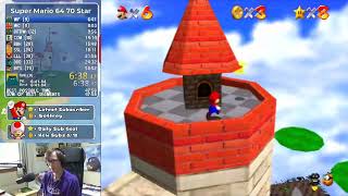 70 Star N64 50:26 Fuzzyness @SM64Backup