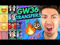 Fpl gw36 best transfers  transfer tier list for gameweek 36  fantasy premier league 202324