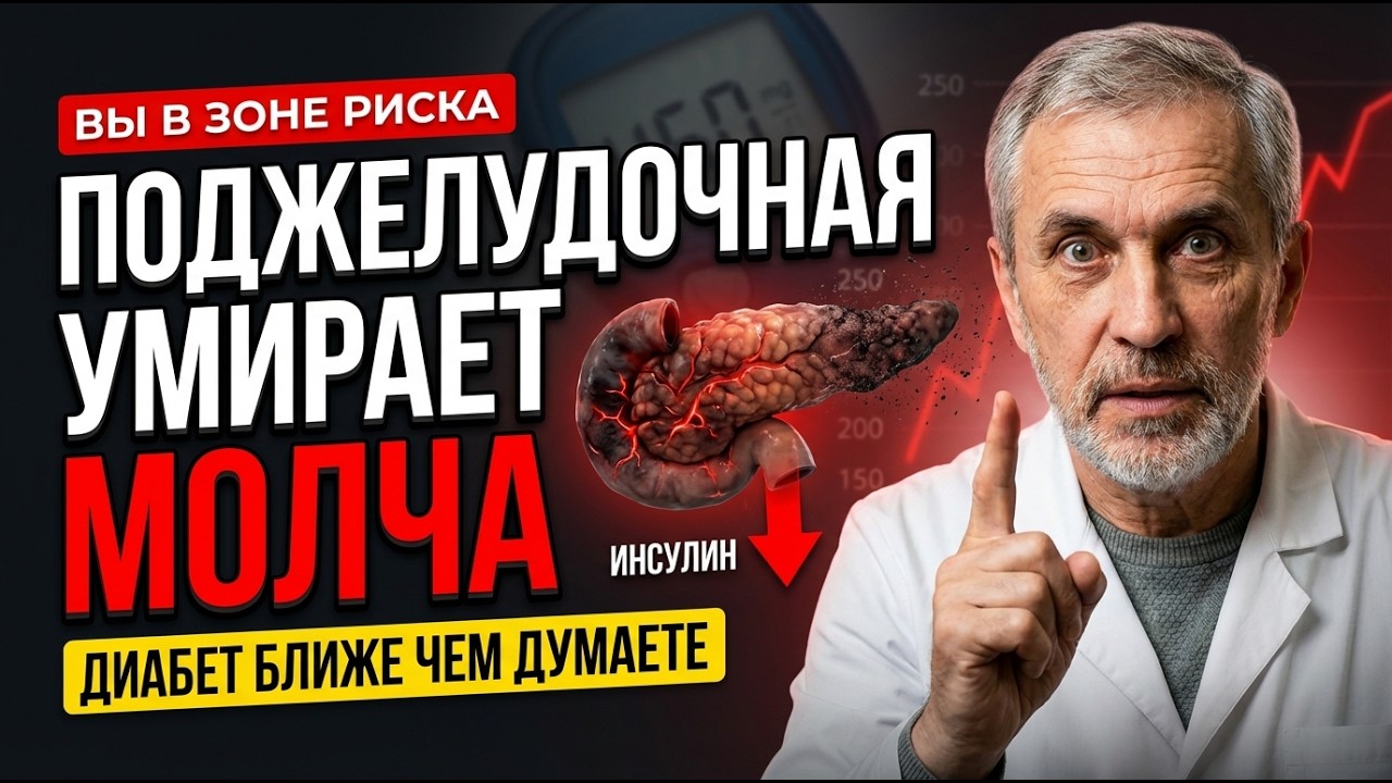 ДИАБЕТ ОБРАТИМ — ОДИН ГЛОТОК УТРОМ | ПОДЖЕЛУДОЧНАЯ восстановится (сахар упадёт — диабет отступит)