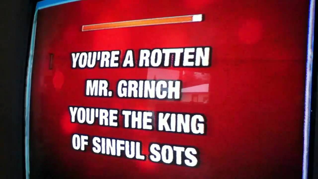 mr grinch lyrics - YouTube