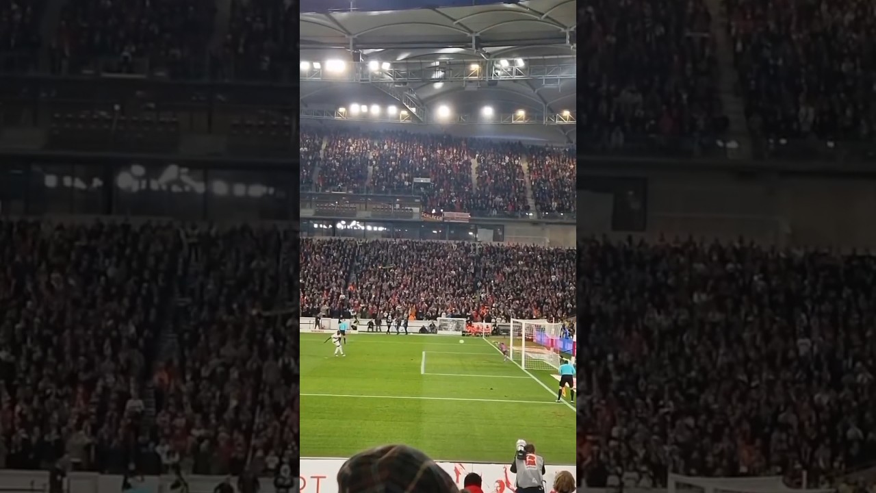 VFB STUTTGART 2-1 BVB DORTMUND 🇩🇪 SERHOU GUIRASSY 🇬🇳 PENALTY GOAL ⚽ VIZEMEISTER "GUIRASSIERT" 🖤💛