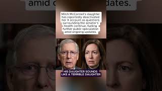 Mitch McConnell's Daughter Deactivates X Account as Health Questions Continue