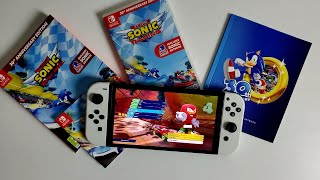 Team Sonic Racing - 30th Anniversary Edition (Nintendo Switch) Unboxing And Gameplay