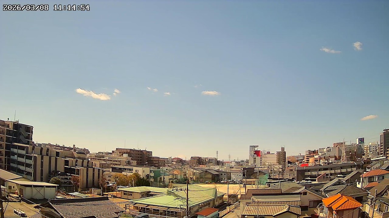 埼玉県越谷市登戸町お天気ライブカメラSaitama Koshigaya weather Live camera.world.cam