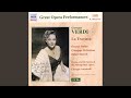 Miniature de la vidéo de la chanson La Traviata: Atto Iv. "Parigi, O Cara"