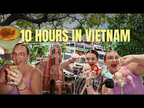 VIETNAM DAY TRIP FROM OUR CRUISE! Popmart, Egg coffee & almost MISSING THE SHIP!!