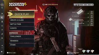 OFFICIAL MW4 Classic Menu WALKTHROUGH… (NEW LOOK)