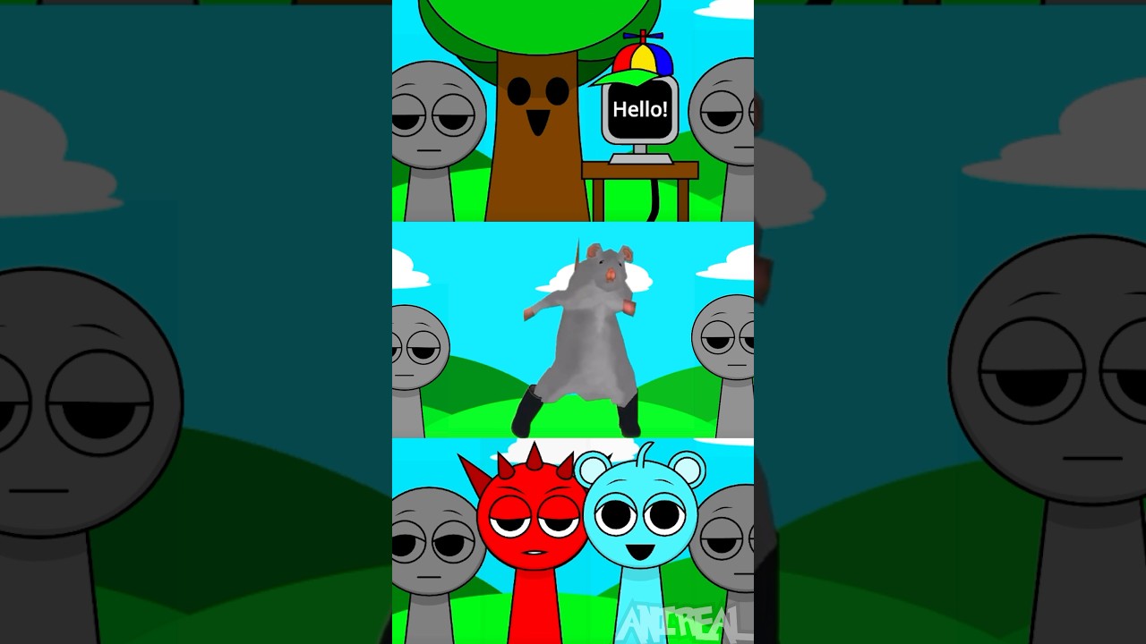 Incredibox Sprunki x Rat Dance