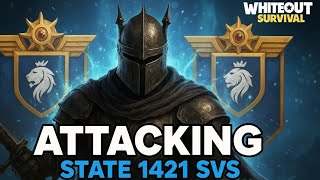 SVS BATTLE PHASE 1385 vs 1421 + 2000 FROST STARS GIVEAWAY 🔥 ⚔️ #whiteoutsurvival  screenshot 4