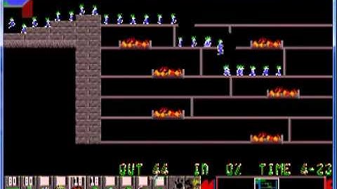 Lemmings 1 Fun Level 18  Let