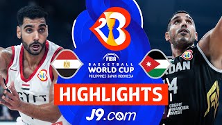 Egypt ?? vs Jordan ?? | J9 Highlights | FIBA Basketball World Cup 2023