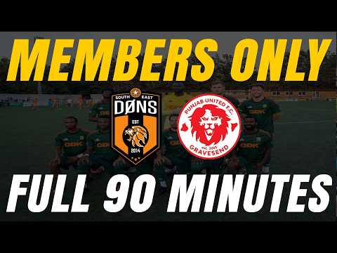 SE DONS vs Punjab | FA Cup Replay | Full 90 Minutes
