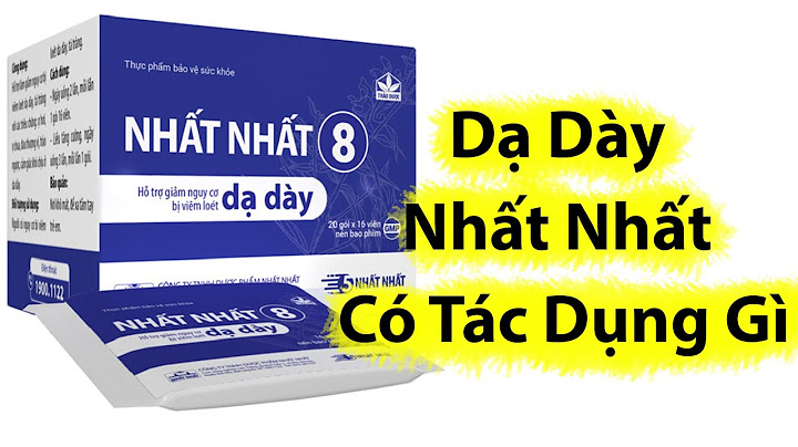 Thuốc dạ dày nhất nhất bao nhiêu tiền