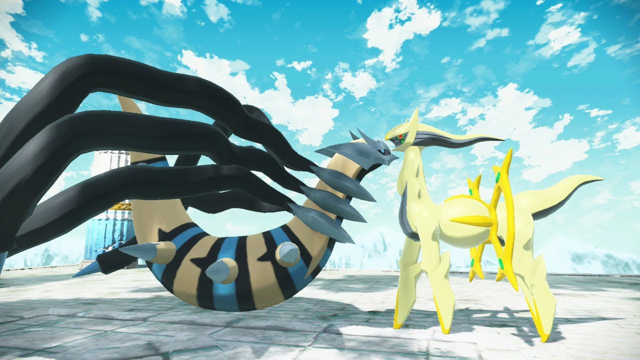 Shiny Giratina Palette [Pokémon Legends: Arceus] [Mods]