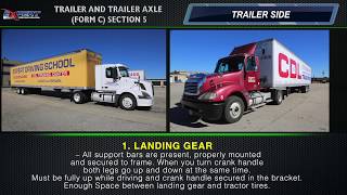 Expert Truck Driving School CDL - TRAILER AND TRAILER AXLE FORM C