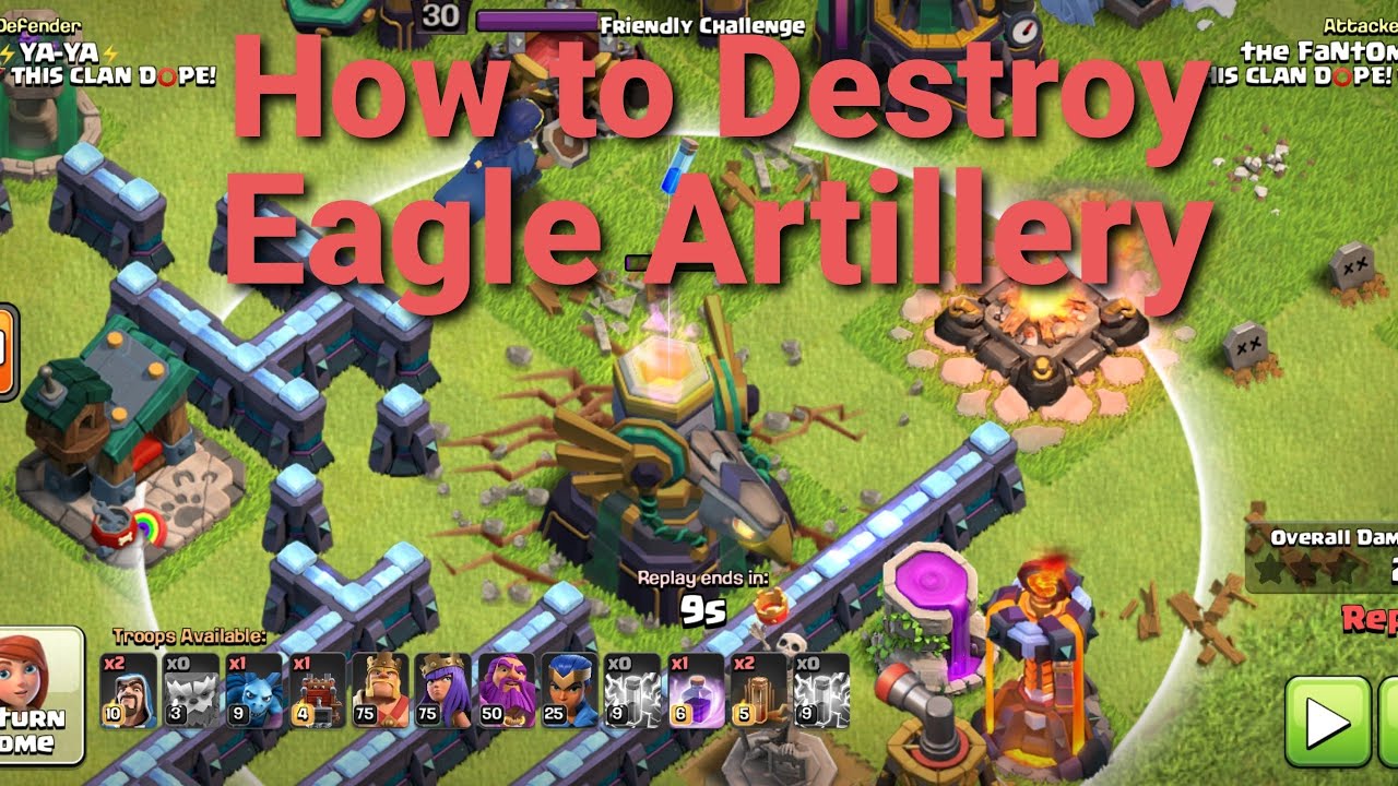 How to Zap & Quake Level 5 Eagle Artillery